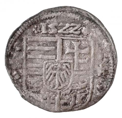 1522L-K Denár Ag II. Lajos ... 