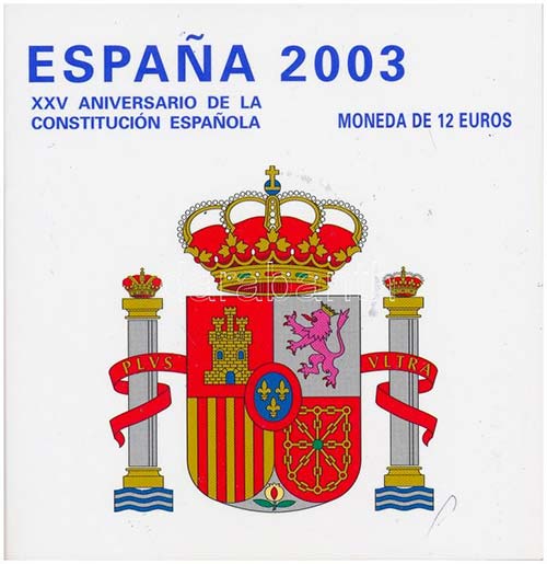 Spanyolország 2003. 12E Ag Az ... 