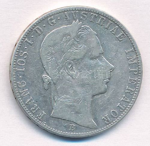 1859B 1Fl Ag Ferenc József ... 