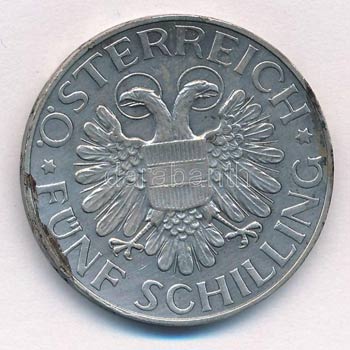 Ausztria 1934. 5Sch Ag Mariazelli ... 