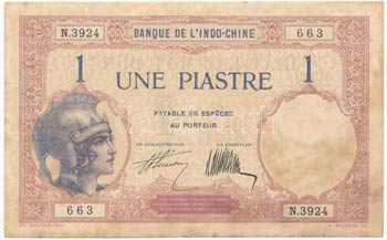 Francia Indokína 1927-1931. 1P ... 