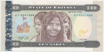 Eritrea 1997. 10N T:I 
Eritrea ... 