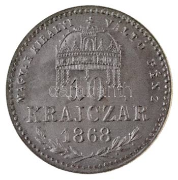 1868KB 10kr Ag Magyar Királyi ... 