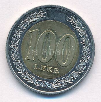 Albánia 2000. 100L forgalmi ... 