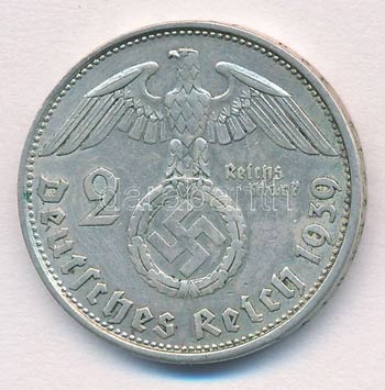 Német Harmadik Birodalom 1939B 2M ... 