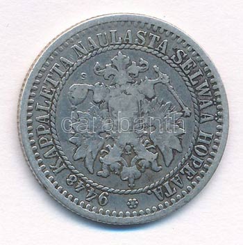 Finnország 1866. 1M Ag II. ... 