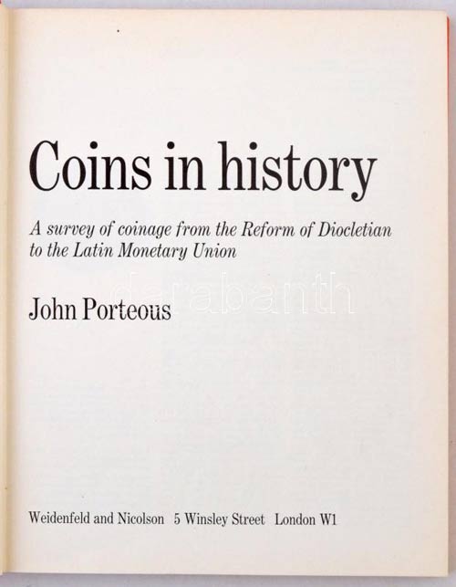 John Porteous: Coins in History - ... 