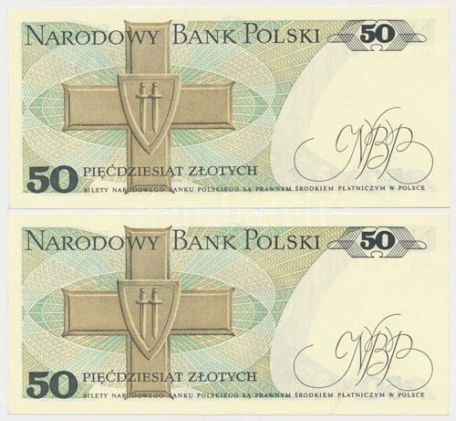 Lengyelország 1988. 50Zl (2x) ... 
