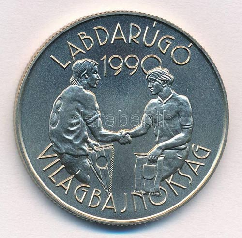 1989. 100Ft Cu-Ni-Zn Labdarúgó ... 