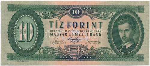 1947. 10Ft T:II Hungary 
1947. 10 ... 