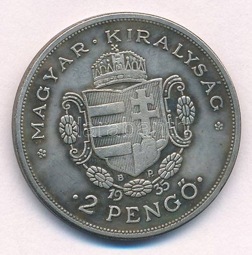 1935. 2P Rákóczi fém ... 