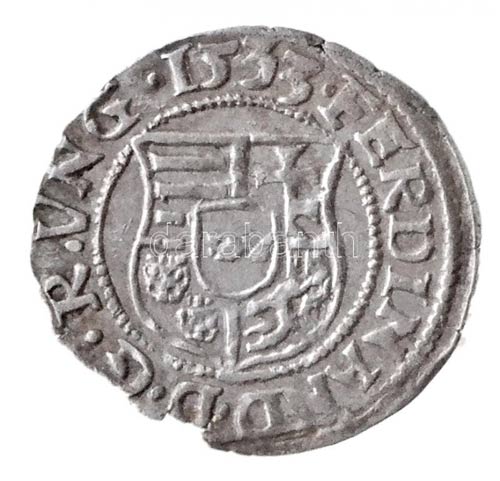1533K-B Denár Ag I. Ferdinánd ... 