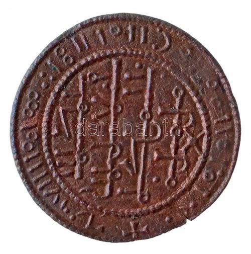 1172-1196. Rézpénz Cu III. ... 