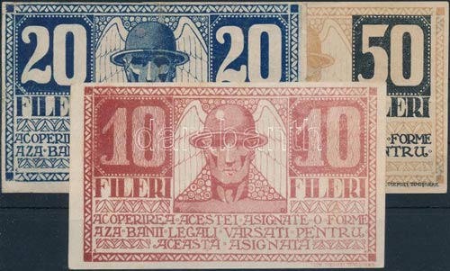 Románia / Temesvár 1919. 10f + ... 