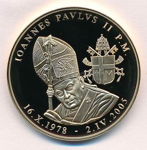 Vatikán 2005. II. János Pál ... 