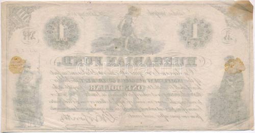 1852. 1$ A Kossuth bankó ... 