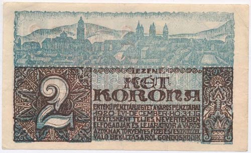 Budapest 1923. Kitöltött váltó ... 