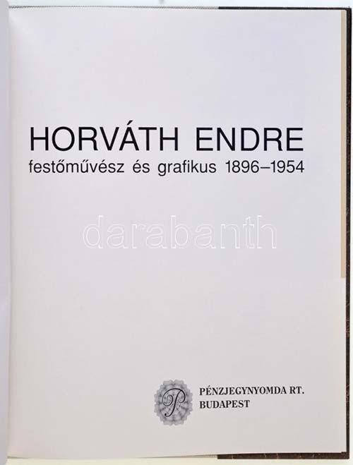 Horváth Endre festomuvész és ... 