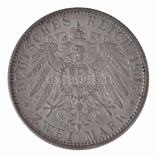 Német Államok / Baden 1906. 2M ... 