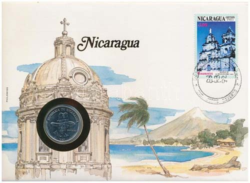 Nicaragua 1983. 50c felbélyegzett ... 