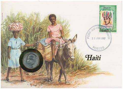 Haiti 1975. 10c, felbélyegzett ... 