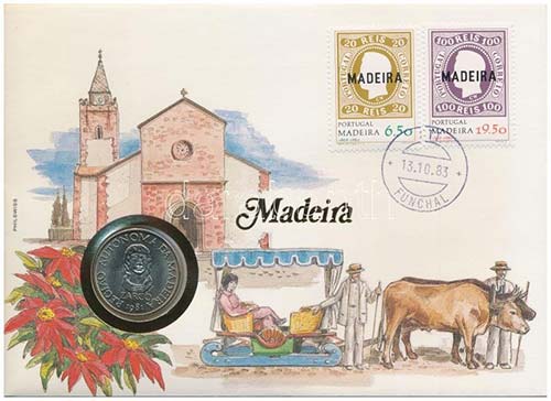 Portugália / Madeira 1981. 25E, ... 