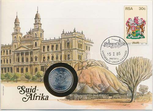 Dél-Afrika 1984. 50c, ... 