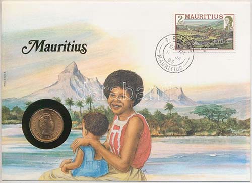 Mauritius 1975. 2c, felbélyegzett ... 