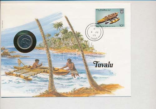 Tuvalu 1985. 5c, felbélyegzett ... 