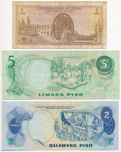 16db-os külföldi bankjegy ... 