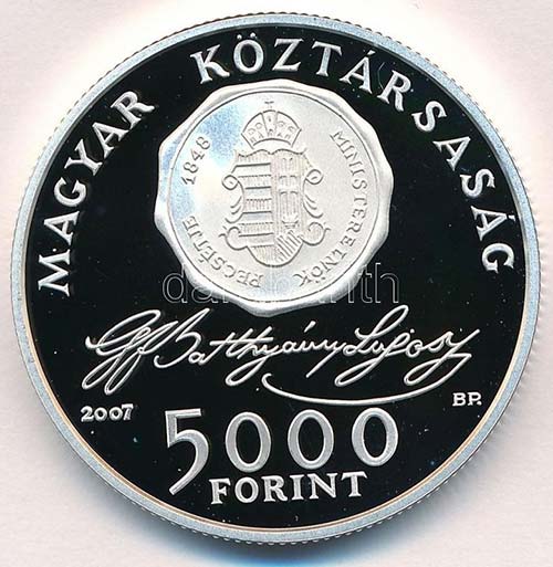 2007. 5000Ft Ag Batthyány Lajos ... 