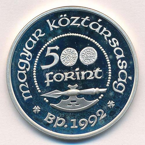 1992. 500Ft Ag Szent László ... 