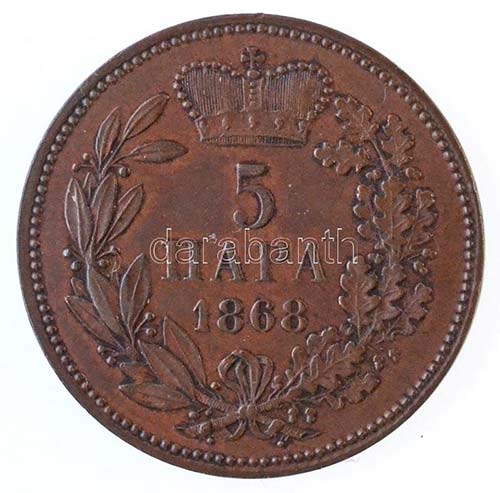 Szerbia 1868. 5p Br III. ... 