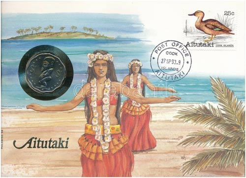 Cook-szigetek / Aitutaki 1992. 1$ ... 
