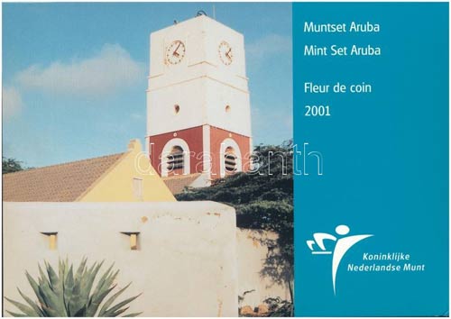 Aruba 2001. 5c-5Fl (7xklf) + ... 