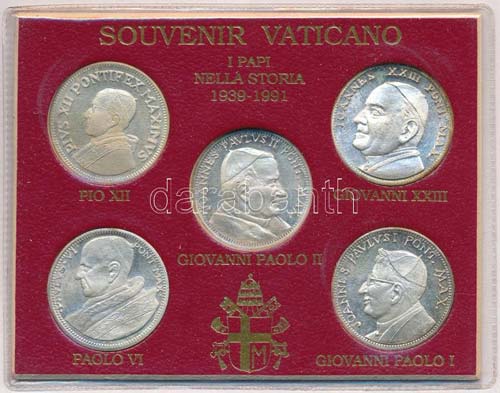 Vatikán 1991. Pápák 1939-1991 ... 