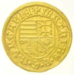 1458-1470. Aranyforint Au Mátyás (3,55g) ... 
