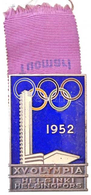 Finnország 1952. XV. ... 