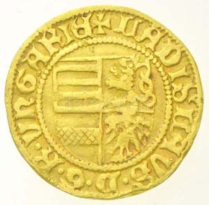 1455K-R Aranyforint Au V. László mint ... 