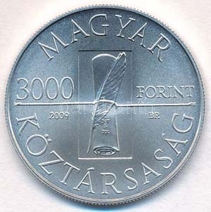 2009. 3000Ft Ag Kazinczy Ferenc ... 