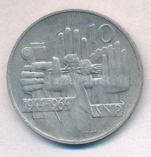 Csehszlovákia 1964. 10K ... 