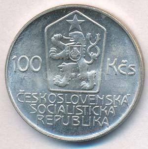 Csehszlovákia 1986. 100K Ag Karel Hynek ... 