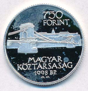 1998. 750Ft Ag Budapest ... 