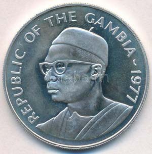 Gambia 1977. 40D Ag Földimalac ... 