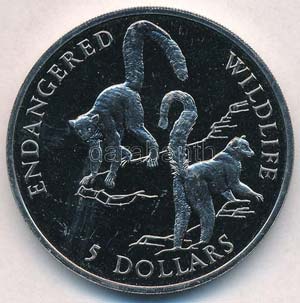 Cook-szigetek 1992. 5$ ... 