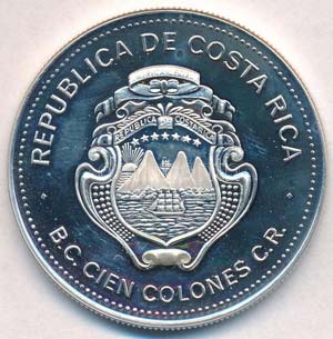Costa Rica 1979. 100C Ag Nemzetközi ... 