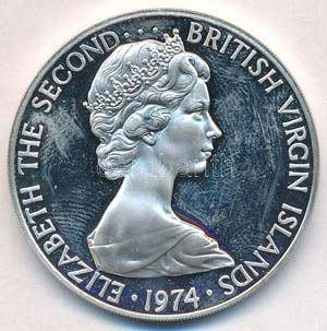 Brit Virgin-szigetek 1978. 1$ Ag Pompás ... 