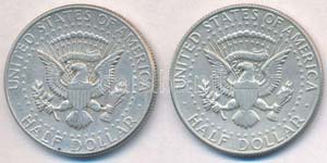 Amerikai Egyesült Államok 1964. 1/2$ Ag + ... 