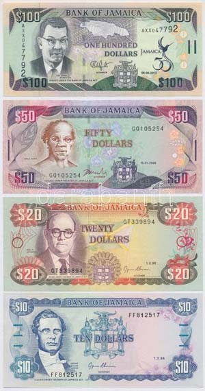 Jamaika 1994. 10$ + ... 