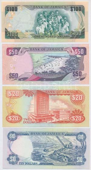 Jamaika 1994. 10$ + 1995. 20$ + 2003. 50$ + ... 